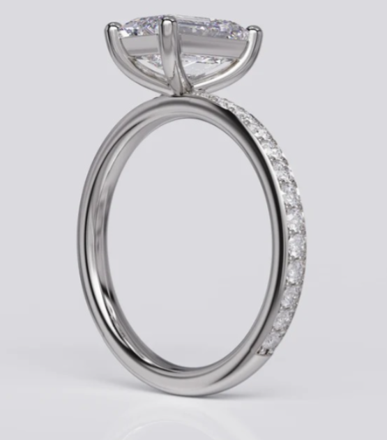 Moissanite Diamond Ring