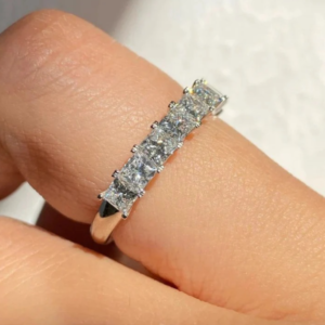 Moissanite Diamond Ring