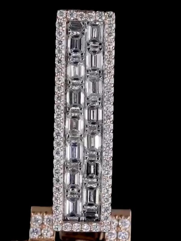 Iced Out Diamond Letter Pendant