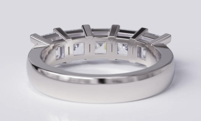 Moissanite Diamond Ring