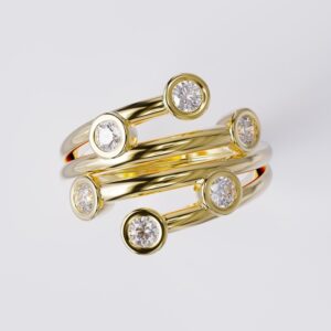 lab grown diamond ring