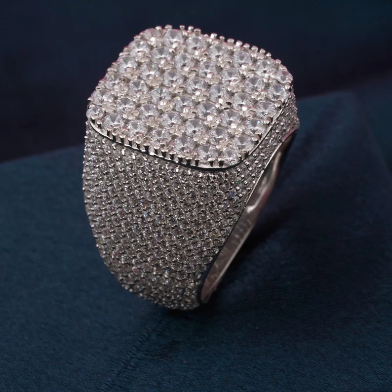 Moissanite Diamond Ring