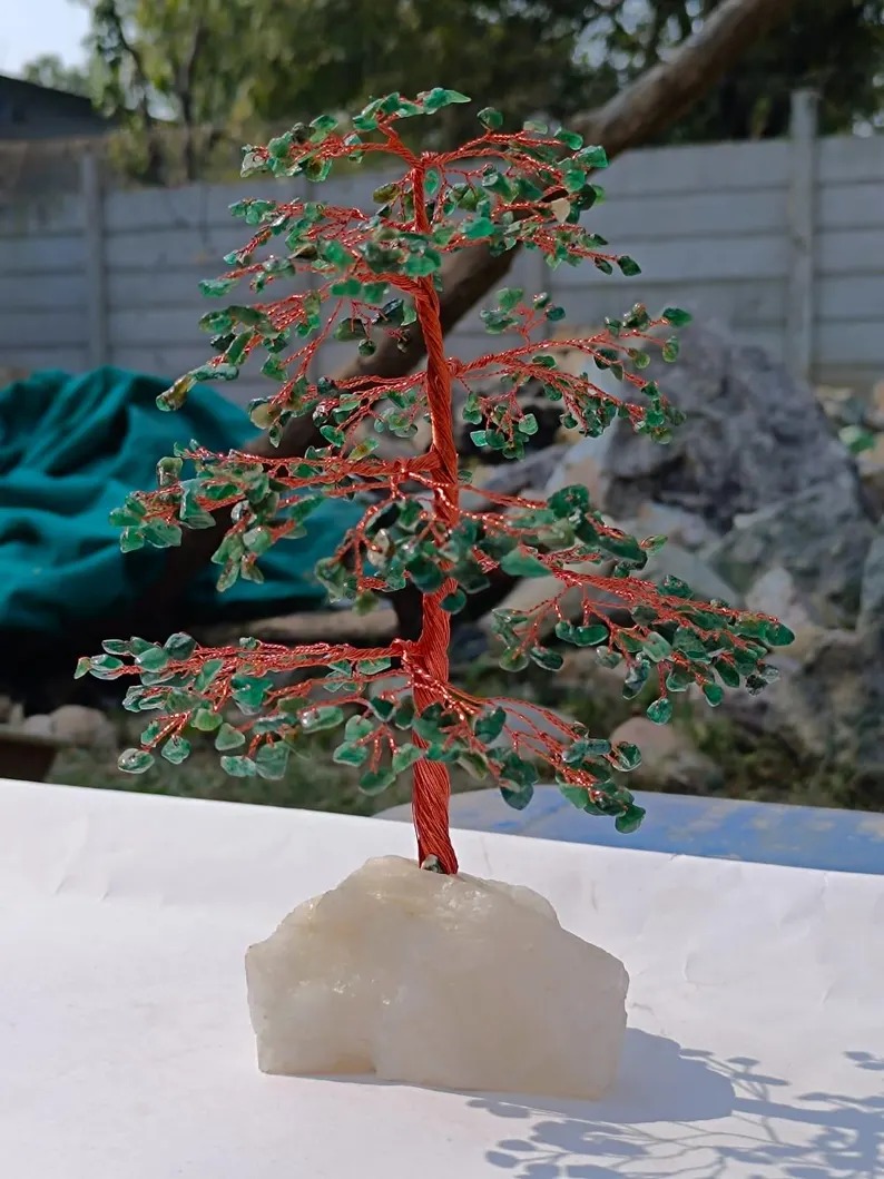 Green Aventurine Crystal Tree