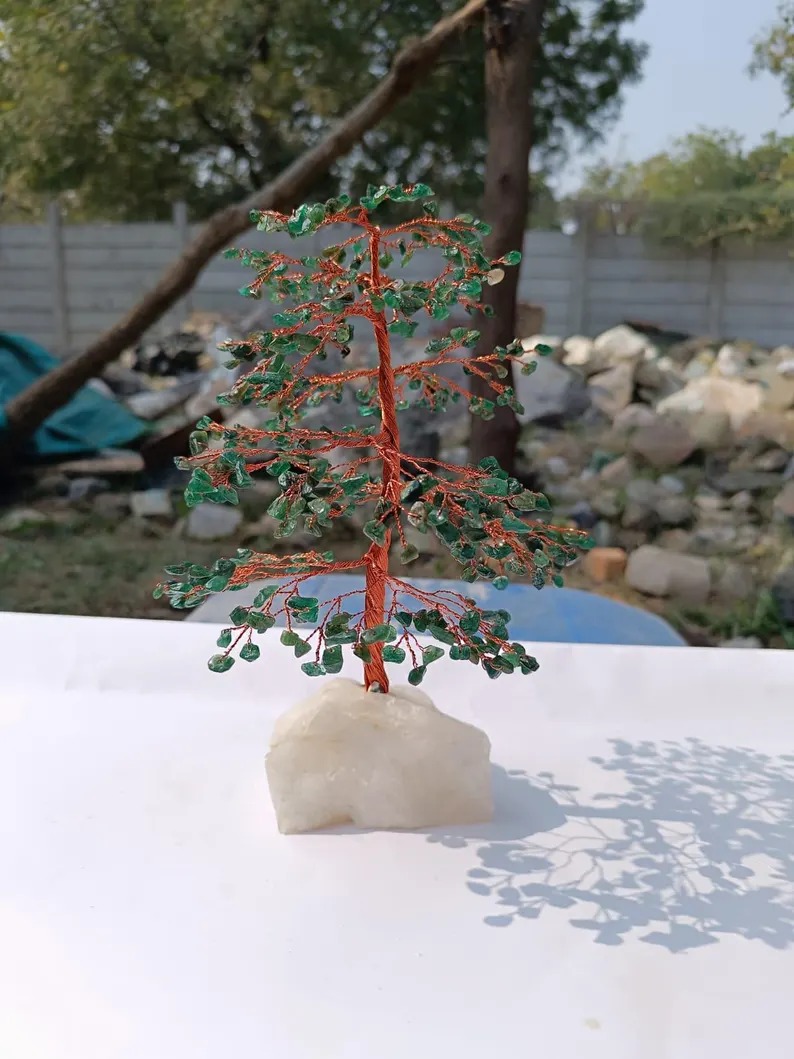 Green Aventurine Crystal Tree