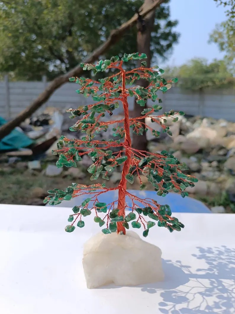 Green Aventurine Crystal Tree
