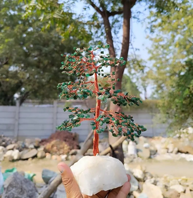 Green Aventurine Crystal Tree
