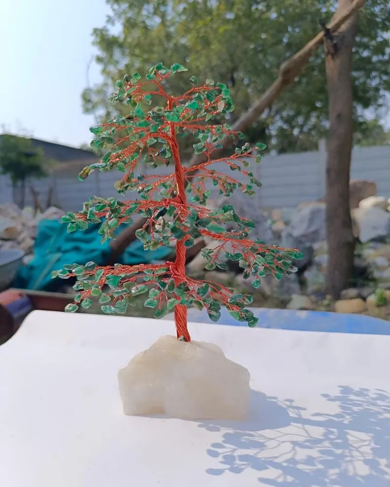 Green Aventurine Crystal Tree