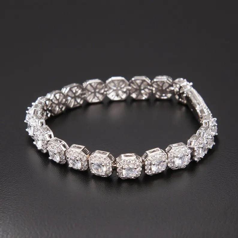 Moissanite Diamond Bracelet