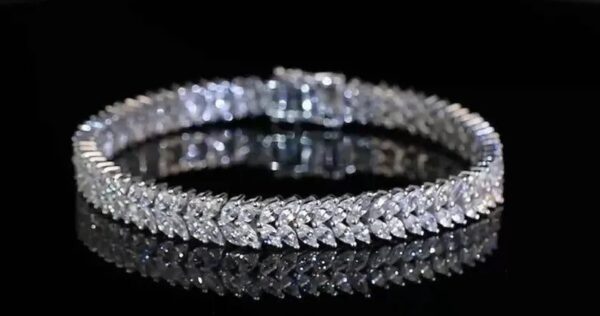 Marquise Cut Diamond Bracelet