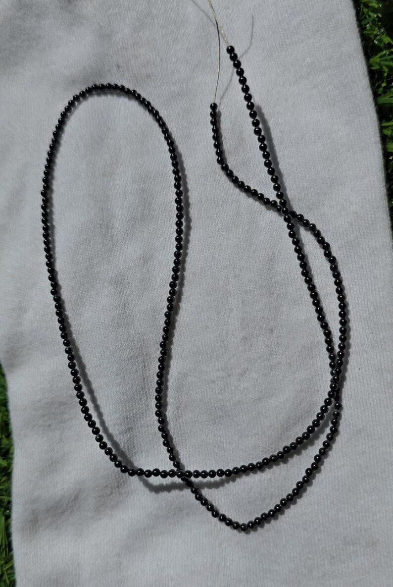 Grey Moissanite Beads