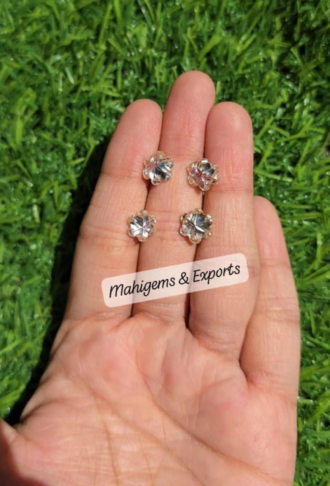 6 Petal Flower Shape Moissanite