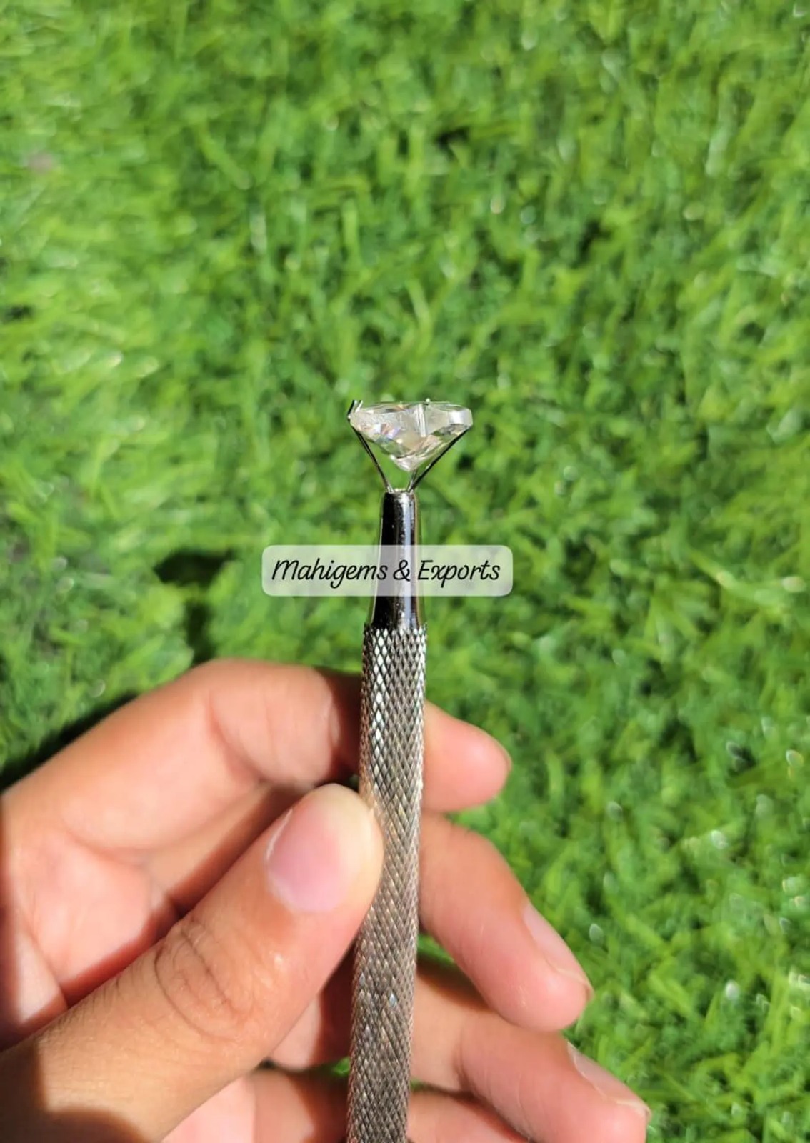 11.24 CT White Moissanite Butterfly