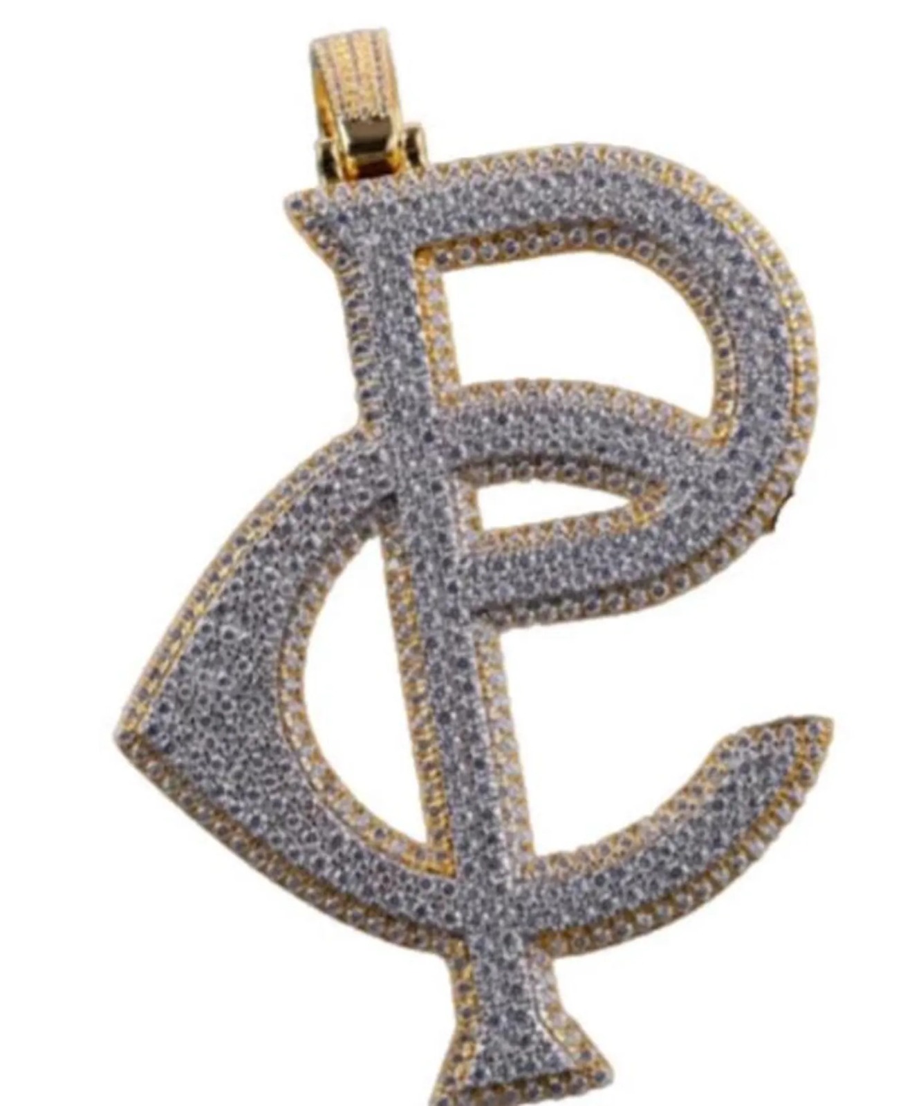 Moissanite diamond pendant
