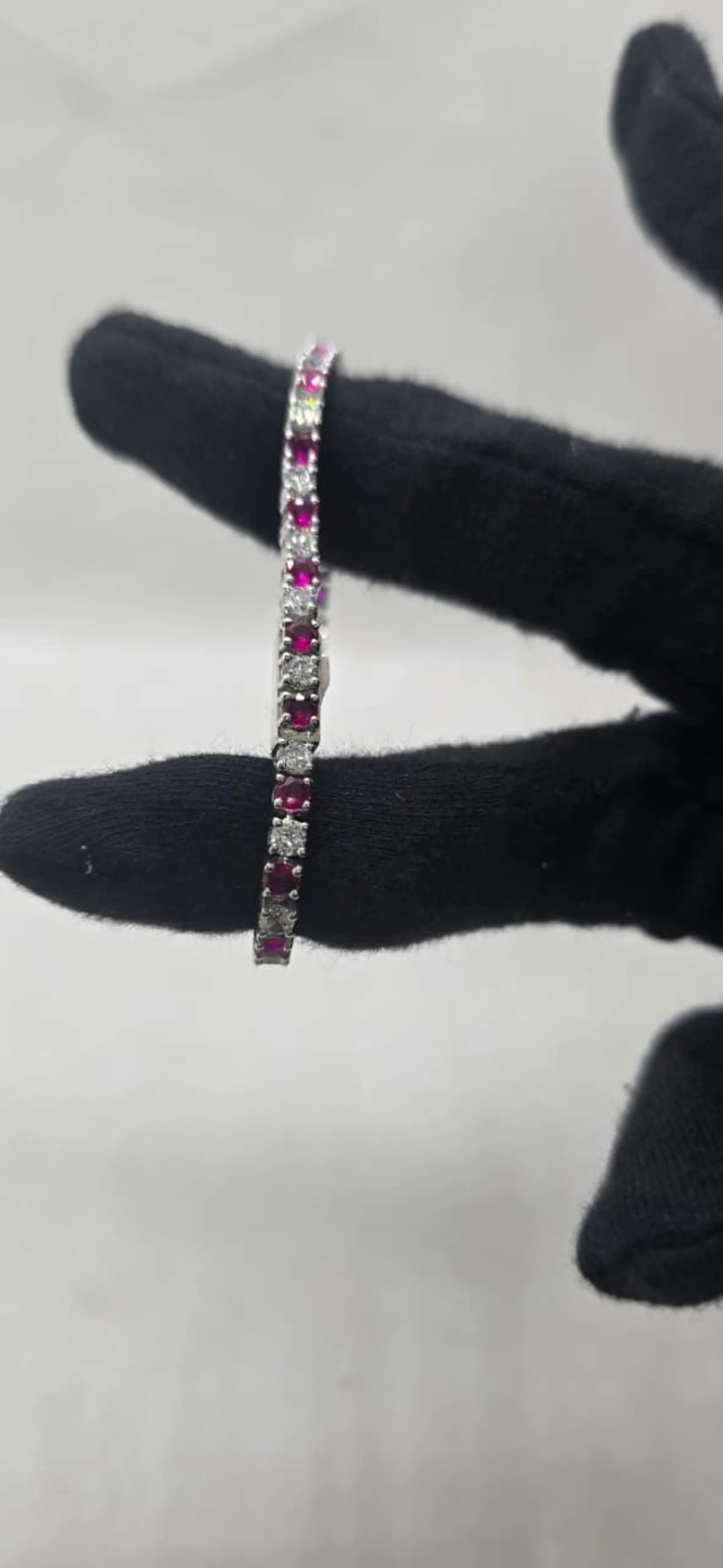Pink Ruby Zircon Bracelet