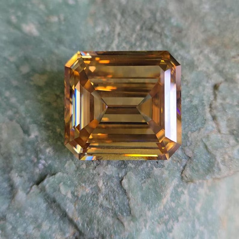 Emerald Cut Moissanite