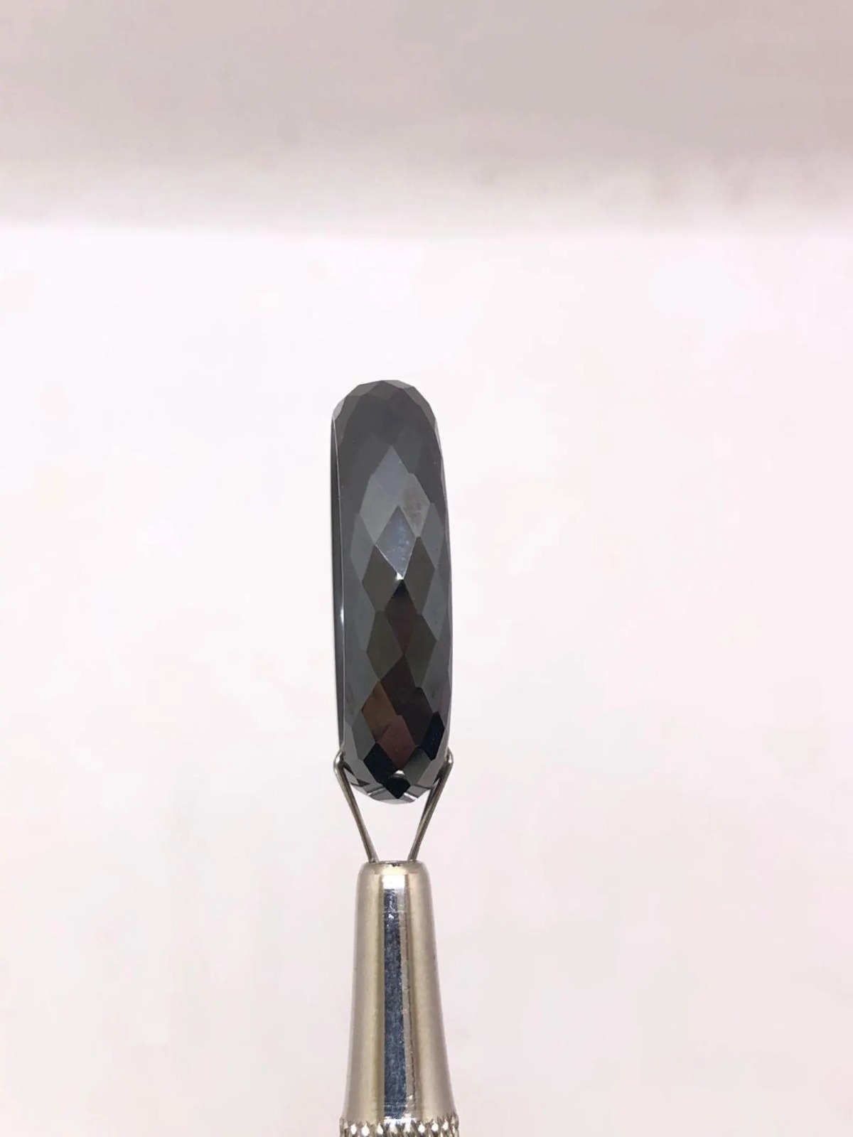 Black Moissanite Band Ring