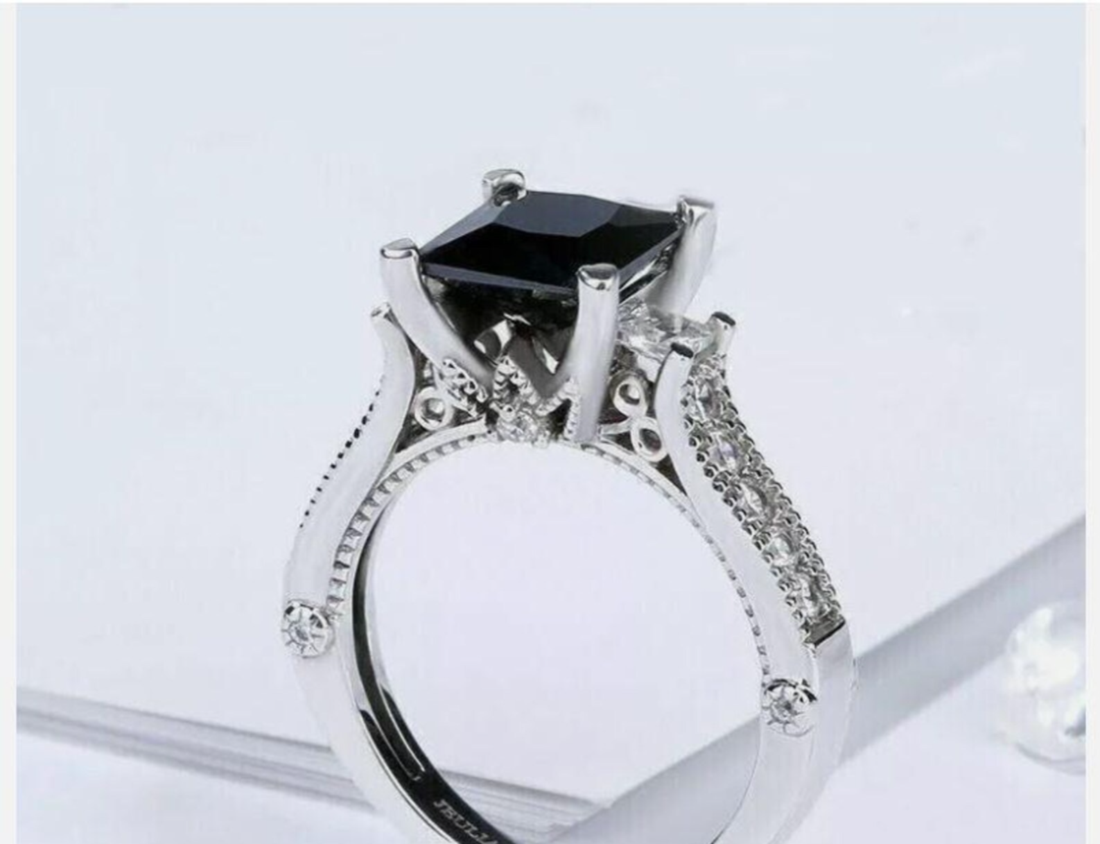 Princess Moissanite Diamond
