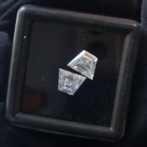 1.57 Ct Trapezoid White Moissanite