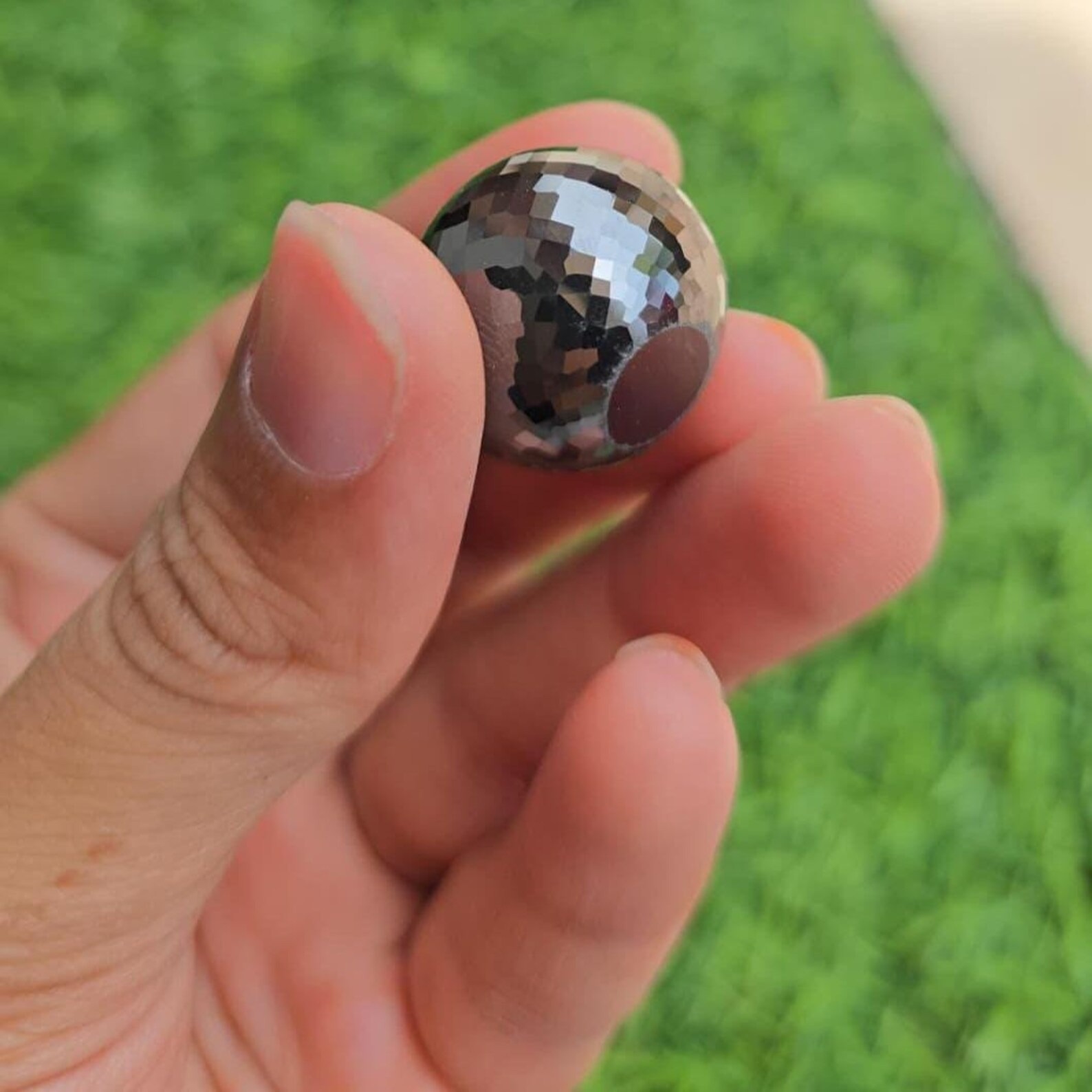 54 CT Moissanite Spherical Ball