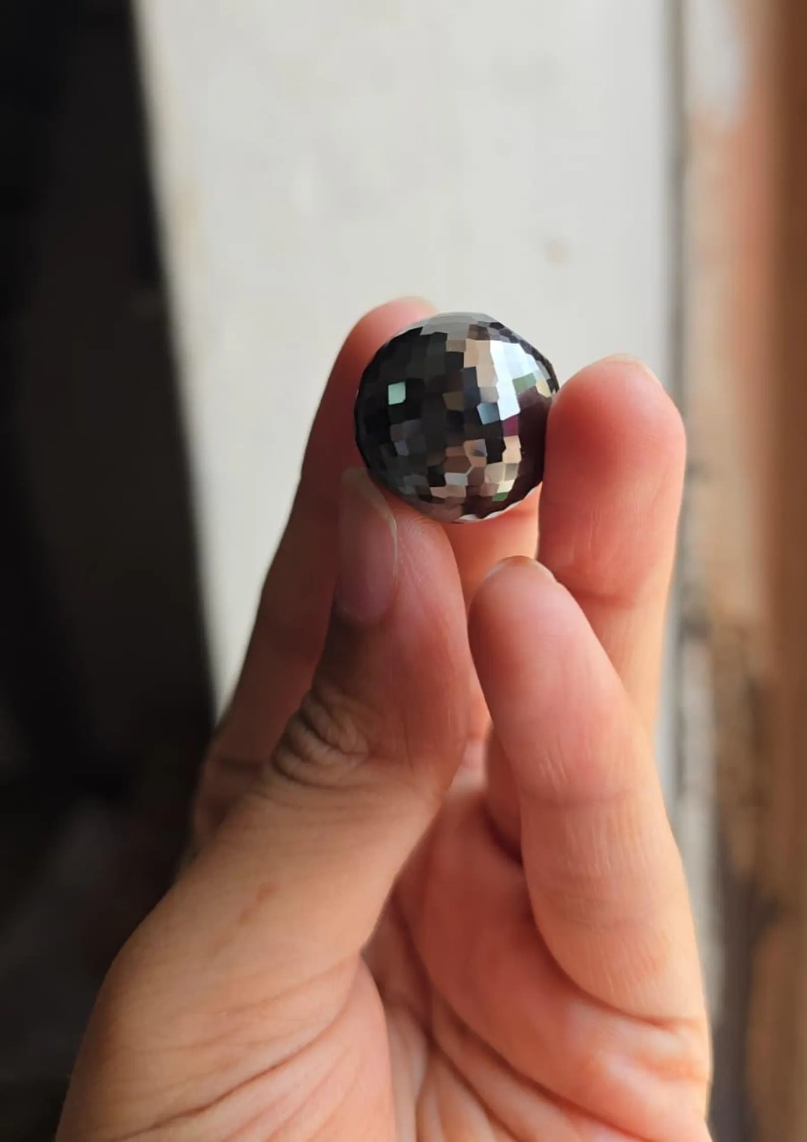54 CT Moissanite Spherical Ball