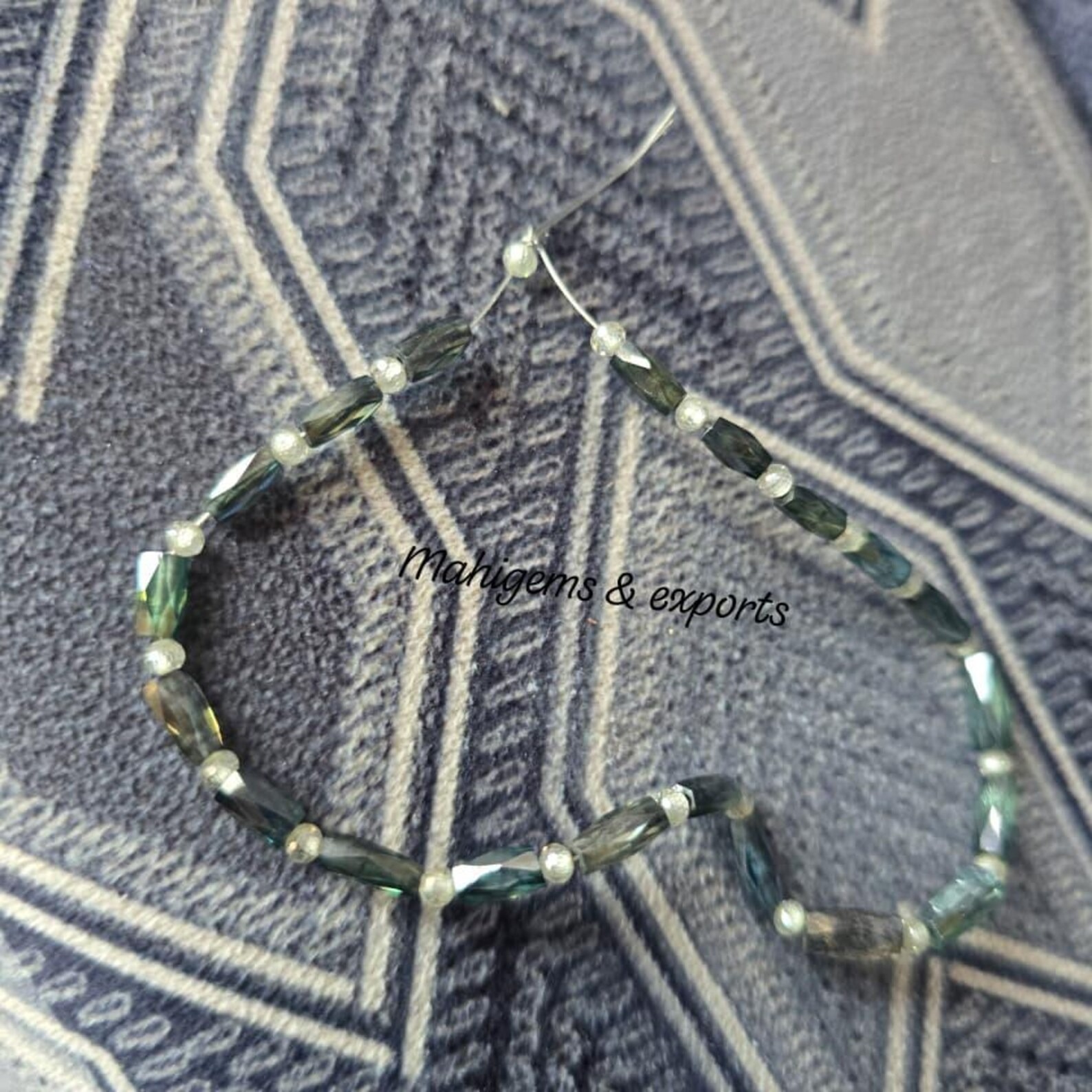 3 MM Round Tube Moissanite Beads